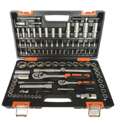 Набор инструментов АВТО, 1/2" , 1/4" , CrV, в кейсе 94 предм Вихрь 73/6/7/7