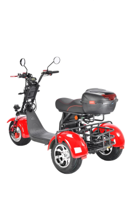 White Siberia Pro Trike 3000W Red