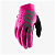 100% Brisker Womens Glove  (Neon Pink/Black, M, 2021 (11016-263-09)) мотоперчатки