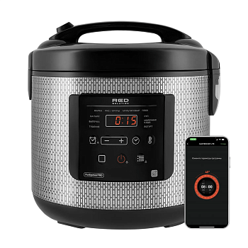 RED Solution SkyCooker RMC-M227S, Черный Уценка с/н 1461101340680