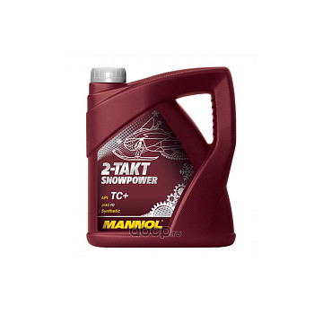 Mannol 2T Snowpower 4л синтетическое (7201)  (арт.1431, код 25046 для снегоходов 2Т)