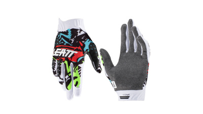 Leatt Moto 1.5 Jr Glove (Zebra, M, 2023 (6023041403))подростковые