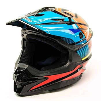 HIZER J6803 (M) #3 BLACK/BLUE кроссовый