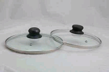 Крышка стекл 18 см "Красавица" с пароотводом