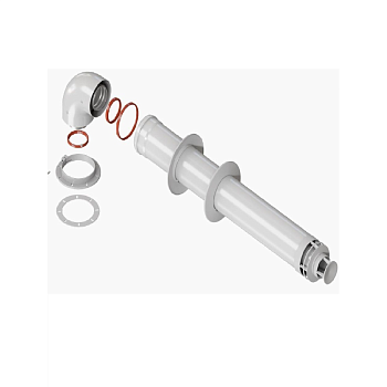 Комплект коаксиальный 60/100 L=1000 мм  VARMA универсальный антилед