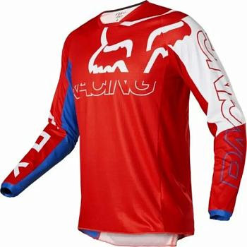 FOX RACING 180 (Цвет: белый/красный/синий / Размер: 2XL)