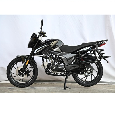 Мопед KUMO-II ("КЬЮМО-2") 49cc (127cc) 18"/18" (арт.54114) Черно-Серый