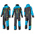 KLIM #4 blue (текстиль) (XL) Комбинезон