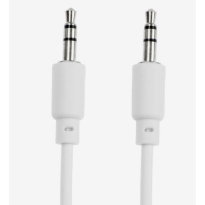 Аудиокабель (3.5mm Jack M - 3.5mm Jack M) 1м Belsis BL1028 белый