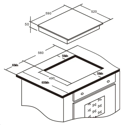 Kuchenchef KHI601