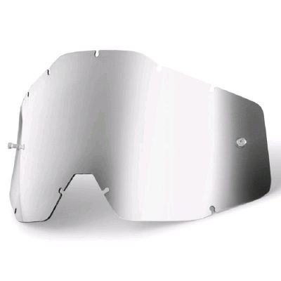 Линза зеркальная 100% RC/AC/ST Anti-Fog Silver