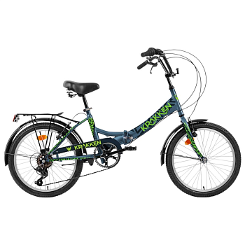 KRAKKEN Krabs 2.0 (20" рост. 12,8")  серый Велосипед/ЧЗ/