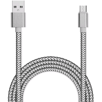 USB  2.0  AM/Micro 2м Jet.A JA-DC22 Silver