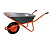 Нет оси Тачка строительная одноколесная "WB 5009M1" (Master) 200 кг, 100 л. *Уценка