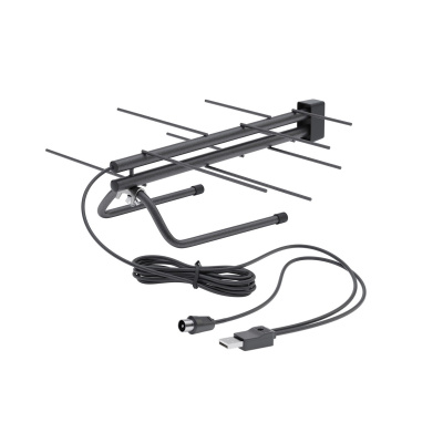CADENA BAS-5133-USB Антенна телевизионная комнатная ДМВ, Активная с USB
