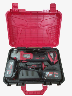 №1 AG125-20/3.0-PRO (125мм,плав.пуск,2АКБ-3.0Ач)