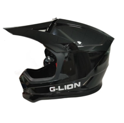 HELMET OSTK CH-203 G-Lion Черный глянцевый (L)
