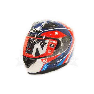 NITRO N2400 PIONEER (White/Red/Blue), размер L