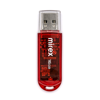 16GB Mirex Elf Красный (13600-FMURDE16)