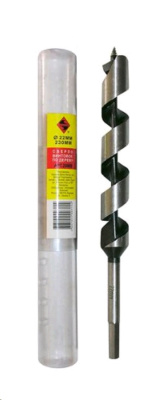 22 Сверло спиральное по дереву "22x230 мм" (Энкор) 20909