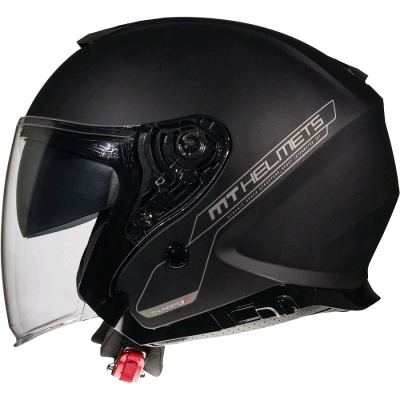 MT THUNDER 3 SV JET (Цвет: Solid A1 Matt Black / Размер: L)