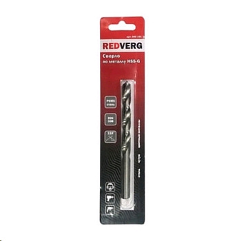 _ 1,5 Сверло по металлу RedVerg HSS-G 1,5 мм (2 шт.)(500011)