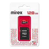 micro SDHC 128GB Class 10, UHS-I, U3 Mirex + adapter (13613-AD3UH128)