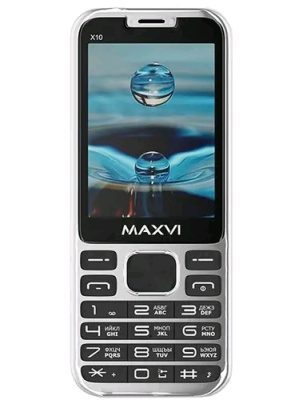 Maxvi X10 metallic silver