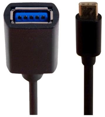 USB 3.1 AF/TypeC 3.1 OTG 0.2м Belsis BW8907 black