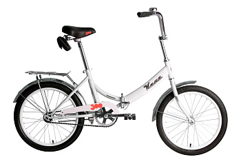 20 FORWARD KAMA 20 (20" 1 ск. рост. 14") 2023, белый/серебристый, RB3K013E9XWHXSR