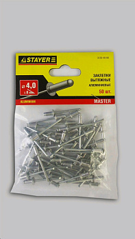 Заклепки "4,0*8 мм 50 шт." (Stayer) 3120-40-08