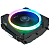 Aerocool CYLON 3H SOC-AM5/AM4/1151/1200/1700 4-PIN 13-24DB AL+CU 125W 4 CYLON 3H ARGB PWM 4P