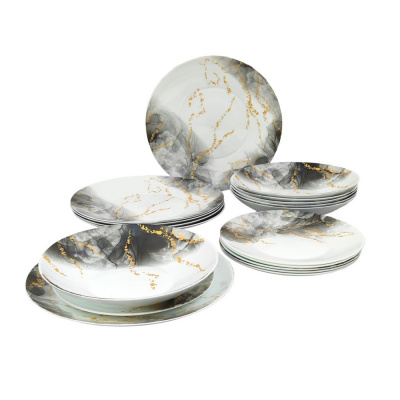 Набор столовый 1/18  PO-18SD-935 GRAY SKY ИУ