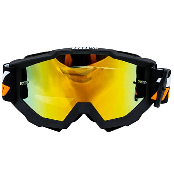 100% (Replica) оранжевый зеркальная линза