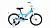 16 ALTAIR KIDS 16 2020-2021, бирюзовый/белый Велосипед велосипед