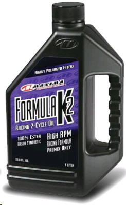 MAXIMA Formula K2 INJECTOR (топовое спортивное/гоночное синтетическое масло с эстерами) 1л.