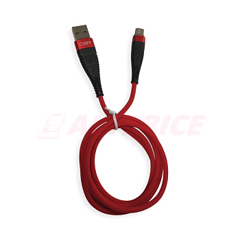 USB  2.0  AM/TYPEC 1М CBR CB 502 RED