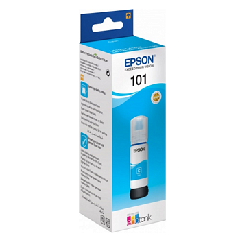 Epson Original L101 C13T03V24A СИНИЙ (6000СТР.) (70МЛ) ДЛЯ Epson L4150/L4160/L6160/L6170/L6190