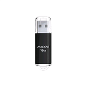 16GB Maxvi MP black (FD16GBUSB20C10MP)