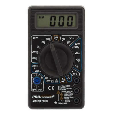 Мультиметр Proconnect M832 (DT832)