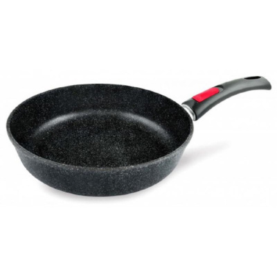 НЕВА Каменная Чёрный гранит, 26см литая, а/п, б/кр, съемная ручка