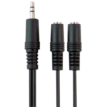 Аудиокабель (3.5mm Jack M - 2x3.5mm Jack F) 1.5 м Belsis BA1108