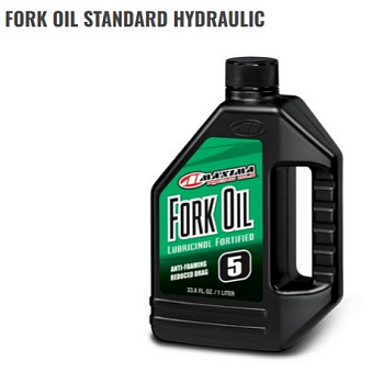MAXIMA Fork Oil Standard Hydraulic, 5wt (минеральное вилочное) 1л (арт.54901)